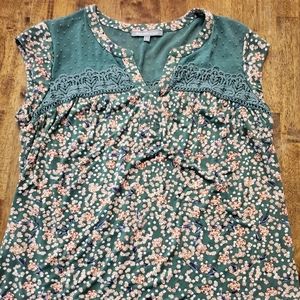 Daniel Rainn Short Sleeve Blouse